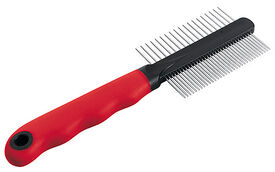 Ferplast - Peigne Gro 5864 Double Dents Larges pour Chien et Chat