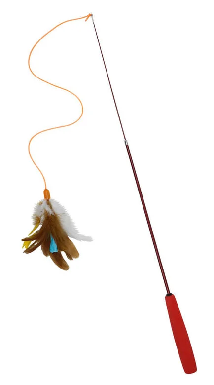 Anka - Jouet Canne à Pêche Téléscopique pour Chat Image numéro 1 Anka - Jouet Canne à Pêche Téléscopique pour Chat Image numéro 1