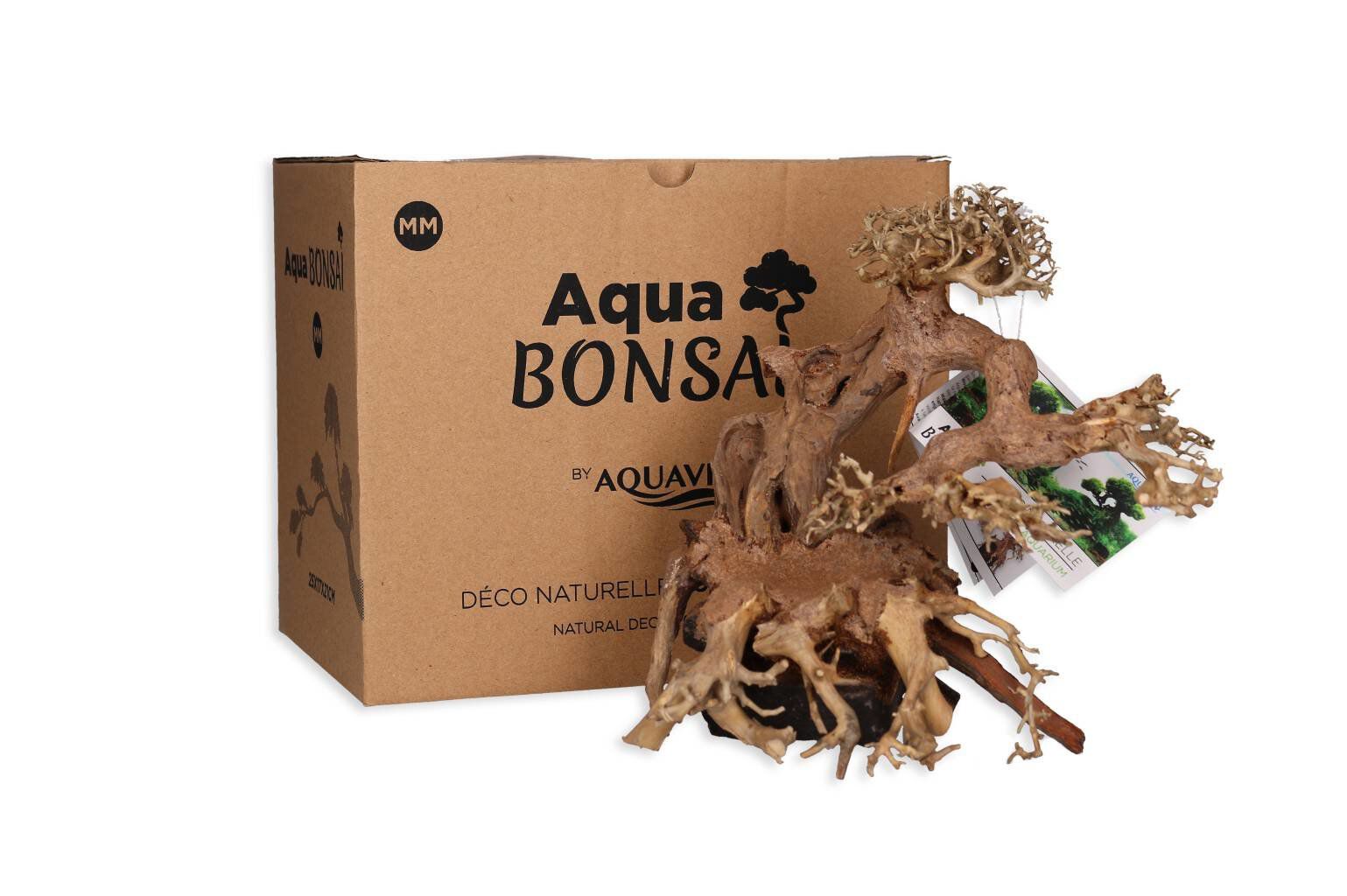 Aquavie - D&eacute;coration Bonsa&iuml; Nature pour Aquarium - MM Image num&eacute;ro 1