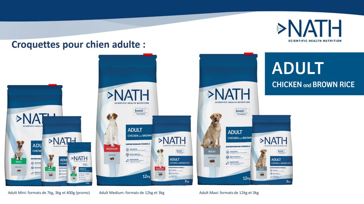 Nath - Croquettes Maxi Adult au Poulet Pour Chien - 3Kg Image num&eacute;ro 5