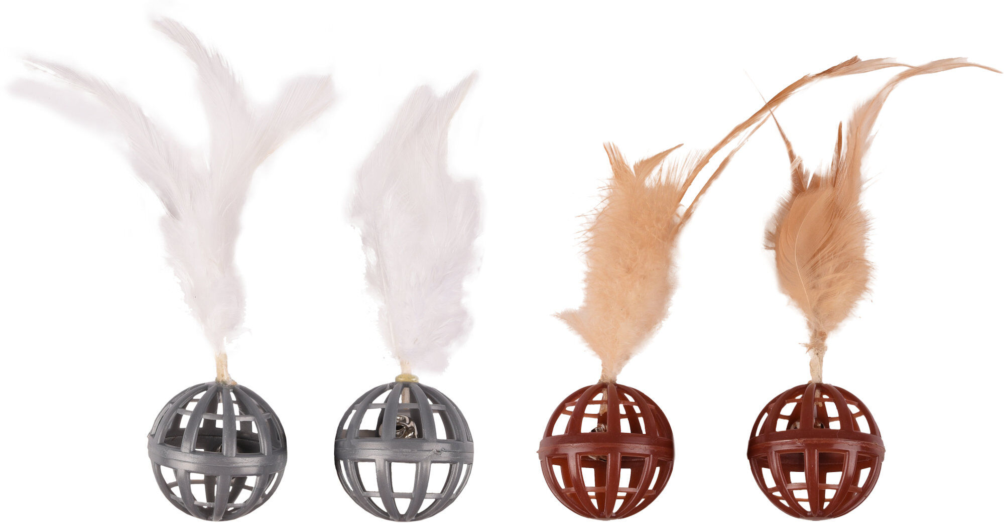 Flamingo - Jouet Dian Balle pour Chats - 4cm Image num&eacute;ro 1