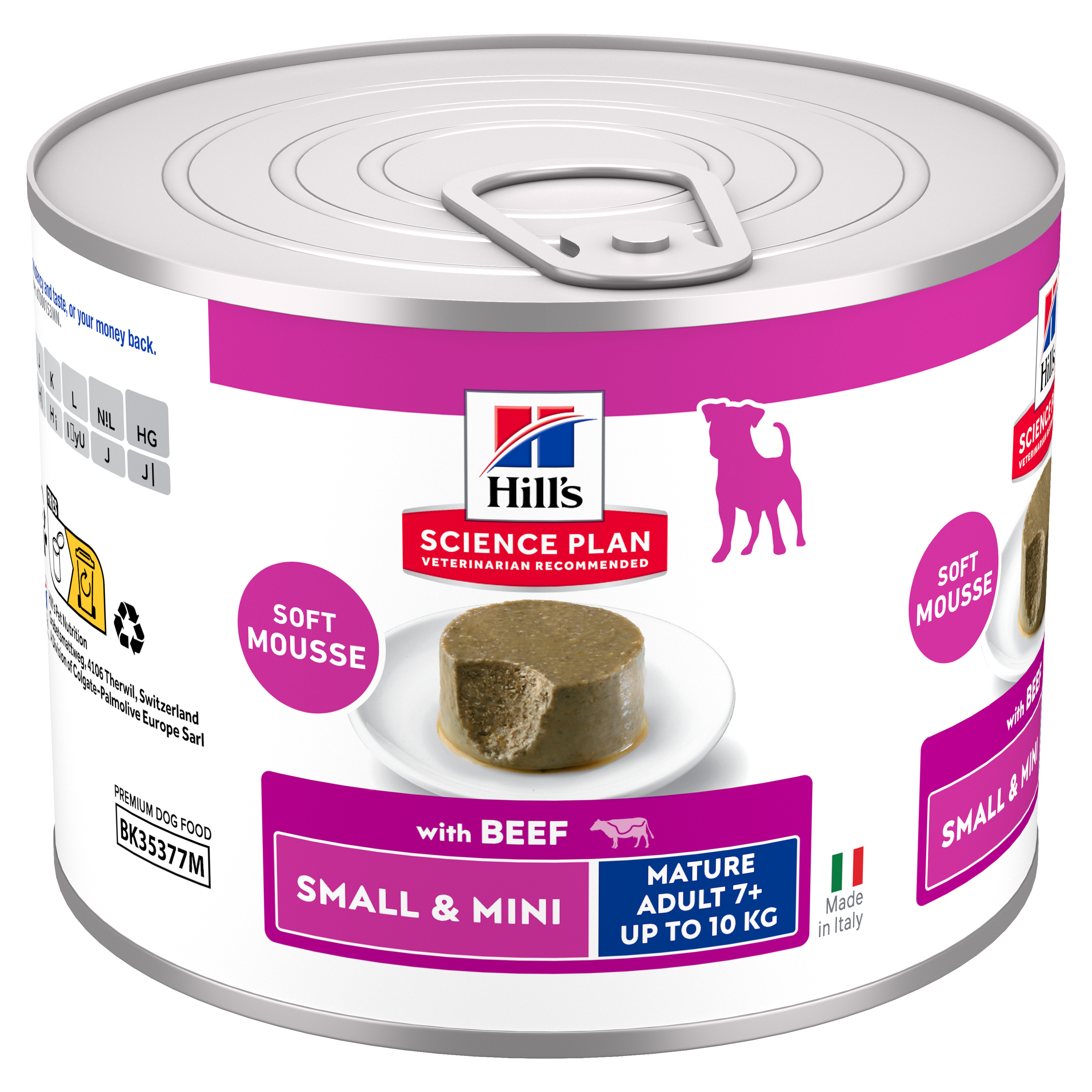 Hill's Science Plan - Mature Small&Mini Mousse Pour Chien Ag&eacute; De Petite Race B&oelig;uf  - 200g Image num&eacute;ro 2