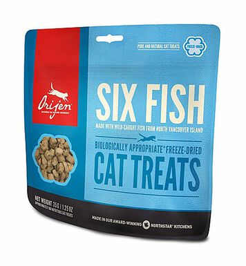 Orijen - Friandises Six Fish Treats pour Chat - 35g