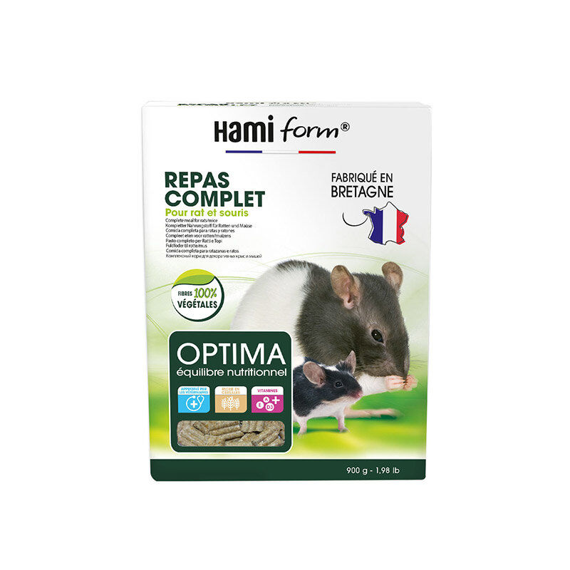 Hamiform - Repas Complet Optima pour Rat Souris - 900g Image num&eacute;ro 1