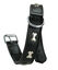 Bobby - Collier Extra Souple Noir/Blanc pour Chiens - 40cm Indicateur image numéro 1