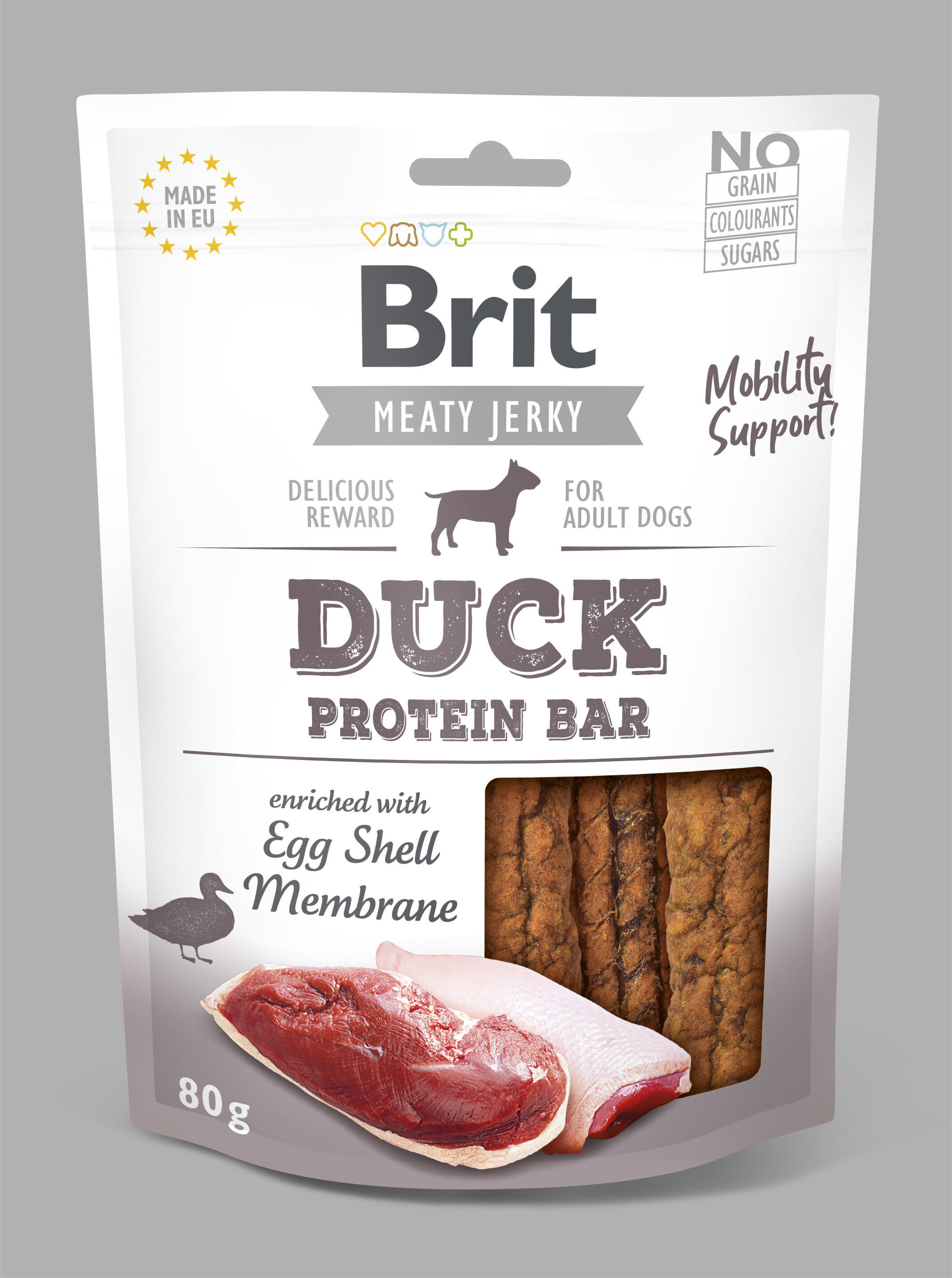 Brit - Friandises Barre Prot&eacute;in&eacute;e au Canard pour Chiens - 80g Image num&eacute;ro 1
