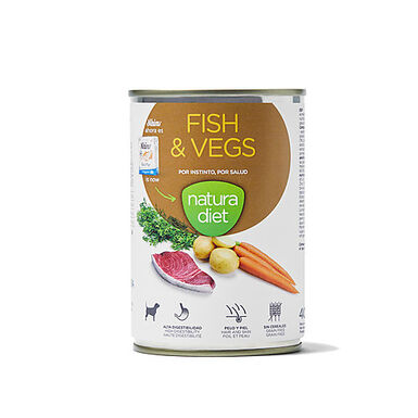 Natura Diet -  Pâtée aux Poissons pour Chiens - 400g