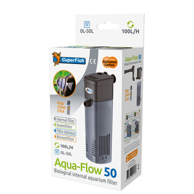 Superfish - Filtre Intérieur Aqua-Flow 50 - 100L/H