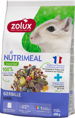 Zolux - Mélange Aliment Nutrimeal Pour Gerbille - 650g