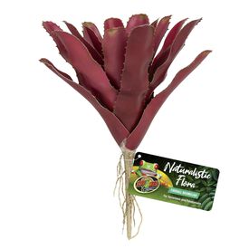 Zoomed - Plante Artificielle Fireball Bromeliad pour Terrarium