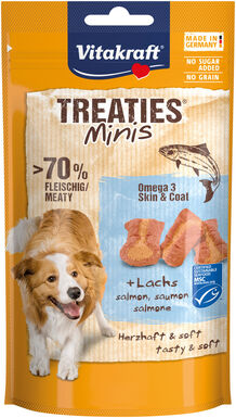 Vitakraft - Treaties Minis Saumon & Oméga 3 MSC - 48g