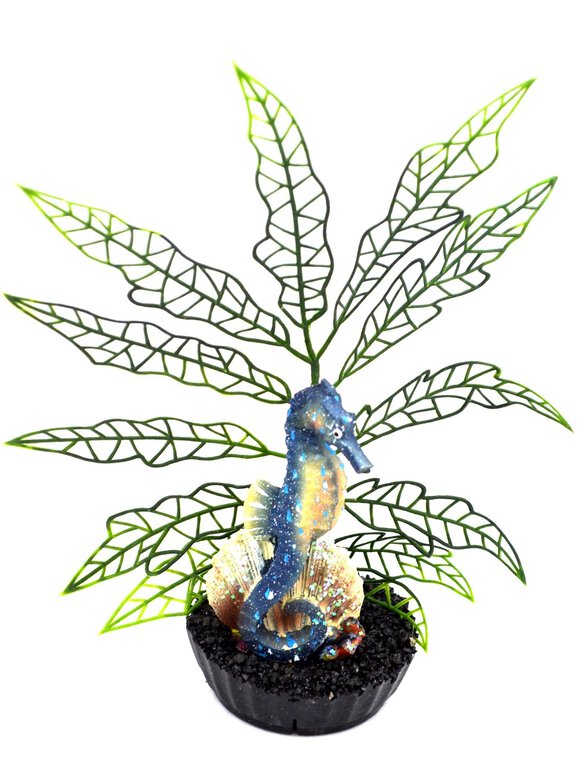 Labeo - Plante de Décoration avec Hippocampe Coloré pour Aquarium Image numéro 2 Labeo - Plante de Décoration avec Hippocampe Coloré pour Aquarium Image numéro 2