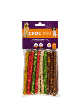 Croc Pro - Cigarettes Mixtes pour Chiens - x25