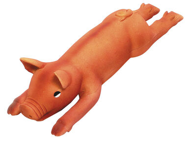 KERBL - JOUET PORCELET ROSE LATEX - 23CM 3PCS