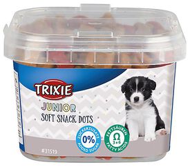 Trixie - Junior Soft Snack Dots avec oméga-3, 140 g