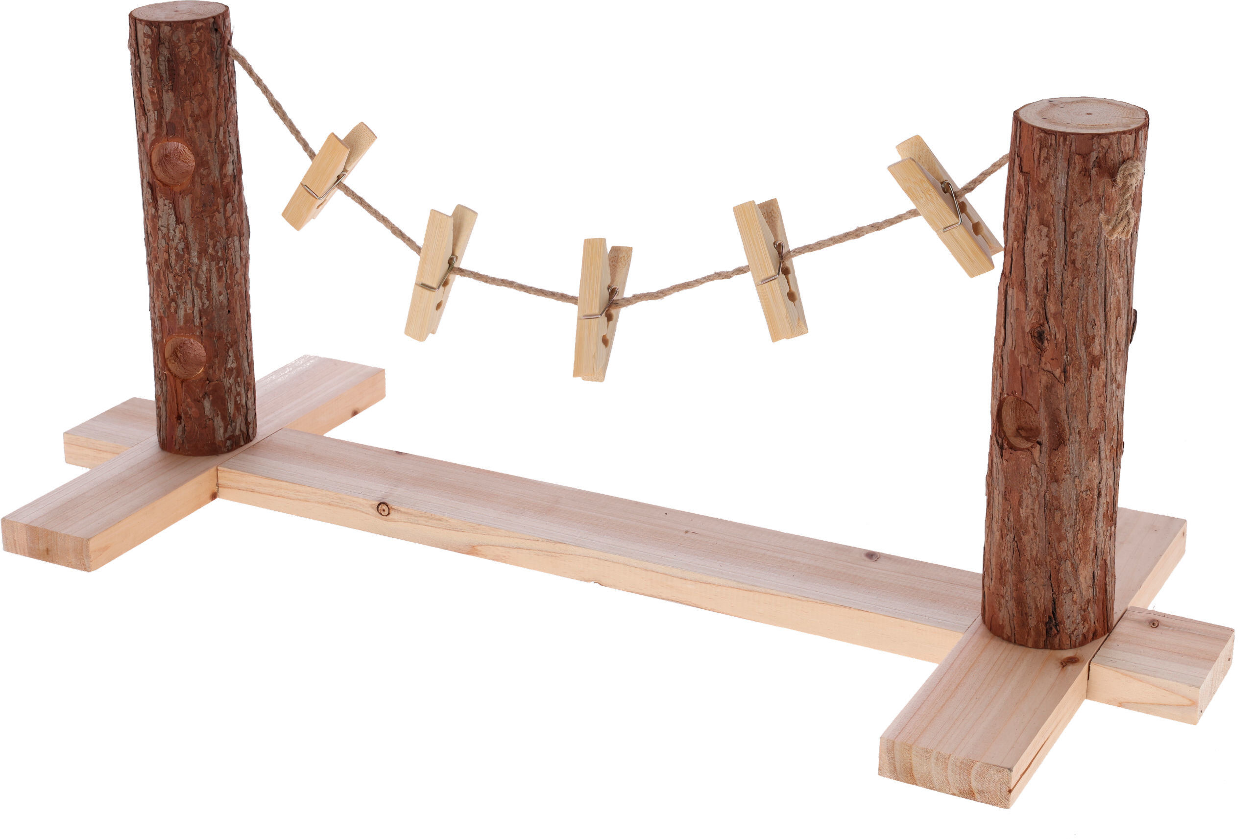 Kerbl - Corde pour Aliments Lapins avec 5 Clips - 66x26x27cm Image num&eacute;ro 1