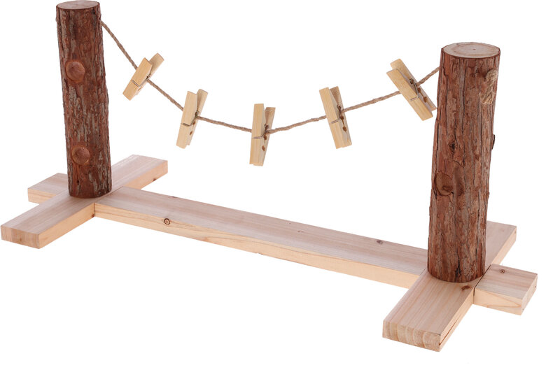 Kerbl - Corde pour Aliments Lapins avec 5 Clips - 66x26x27cm Image numéro 1 Kerbl - Corde pour Aliments Lapins avec 5 Clips - 66x26x27cm Image numéro 1