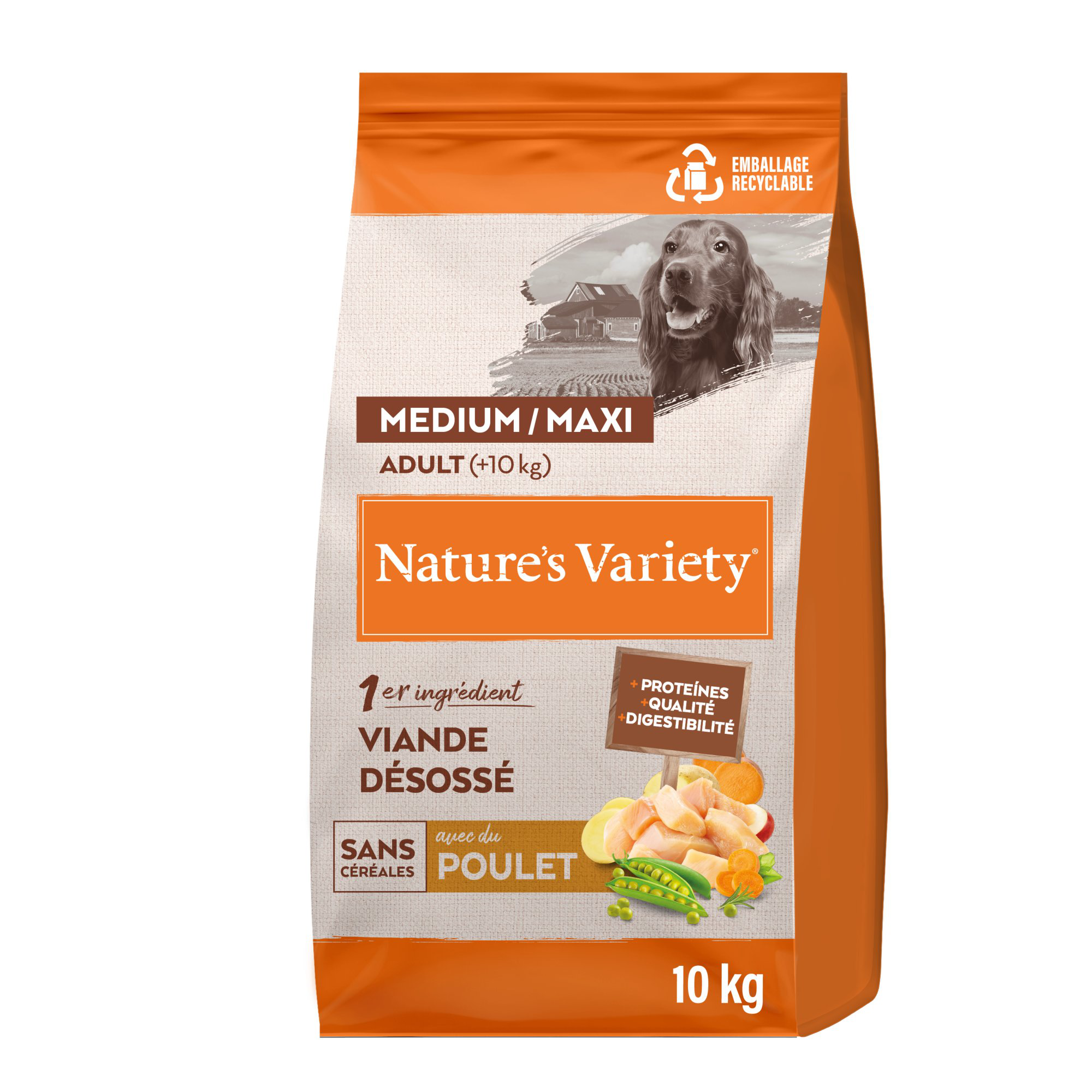Nature's Variety - Croquettes Selected Adulte au Poulet pour Chien - 10Kg Image num&eacute;ro 6