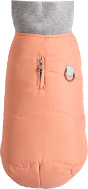 Bobby - Manteau Contraste Corail pour Chiens - S/25cm