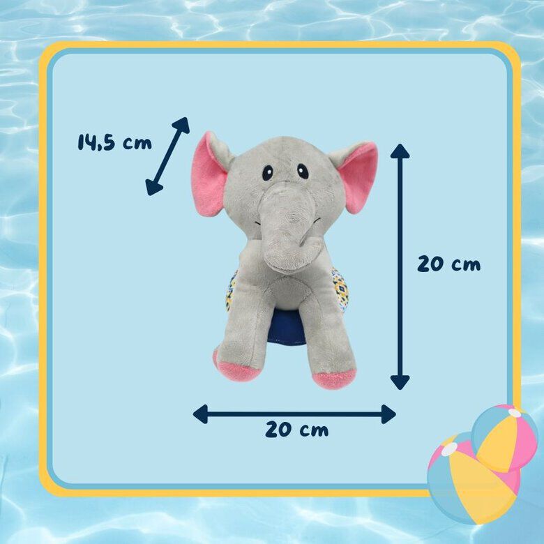 Summer Vibes - Peluche El&eacute;phant Dolce Vita pour Chiens - 27cm Image num&eacute;ro 4