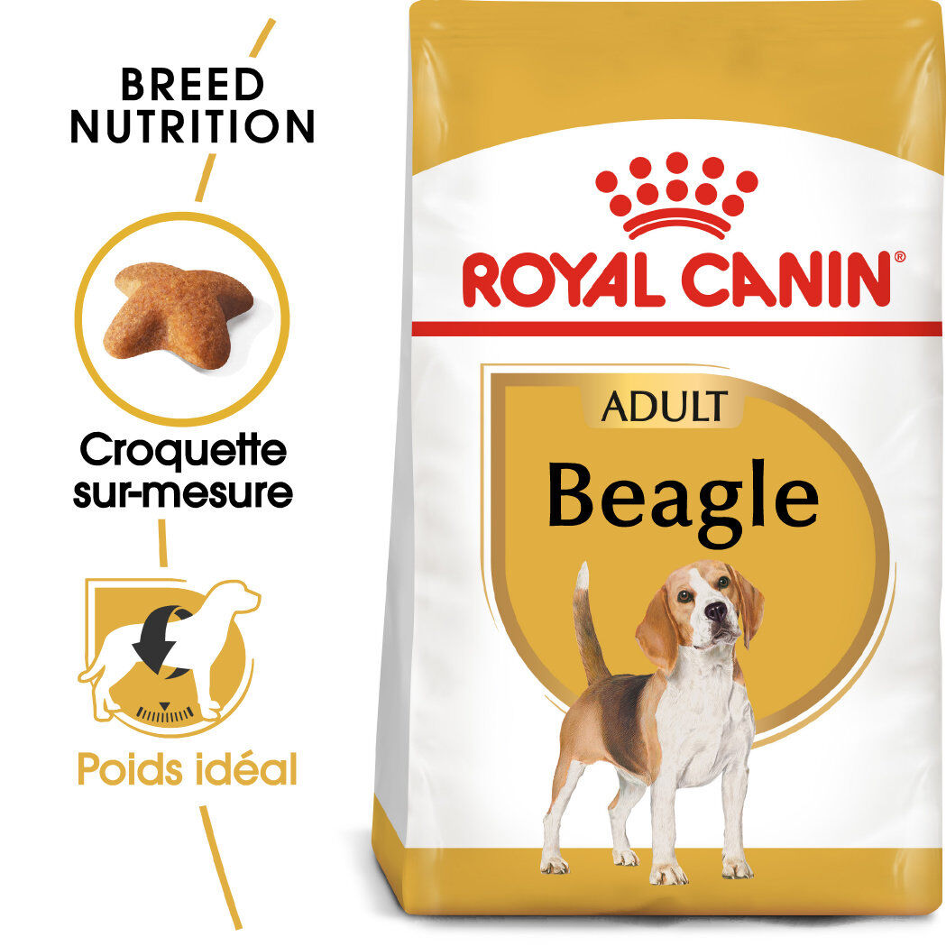 Royal Canin - Croquettes BEAGLE ADULT pour Chiens - 3Kg Image num&eacute;ro 1