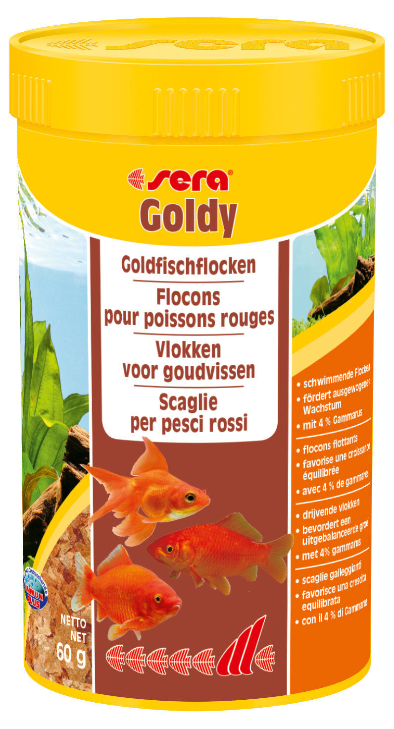 Sera - Aliments en Flocons Goldy pour Poissons Rouges - 250ml Image num&eacute;ro 1