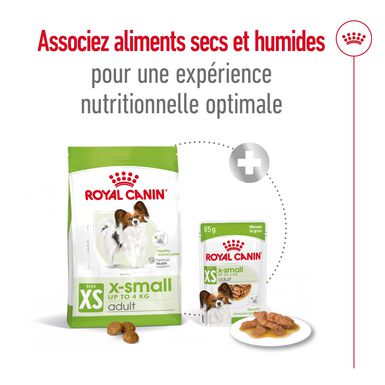 Royal Canin -  Croquettes X-SMALL ADULT CHIEN DE TRES PETITE TAILLE - 500G