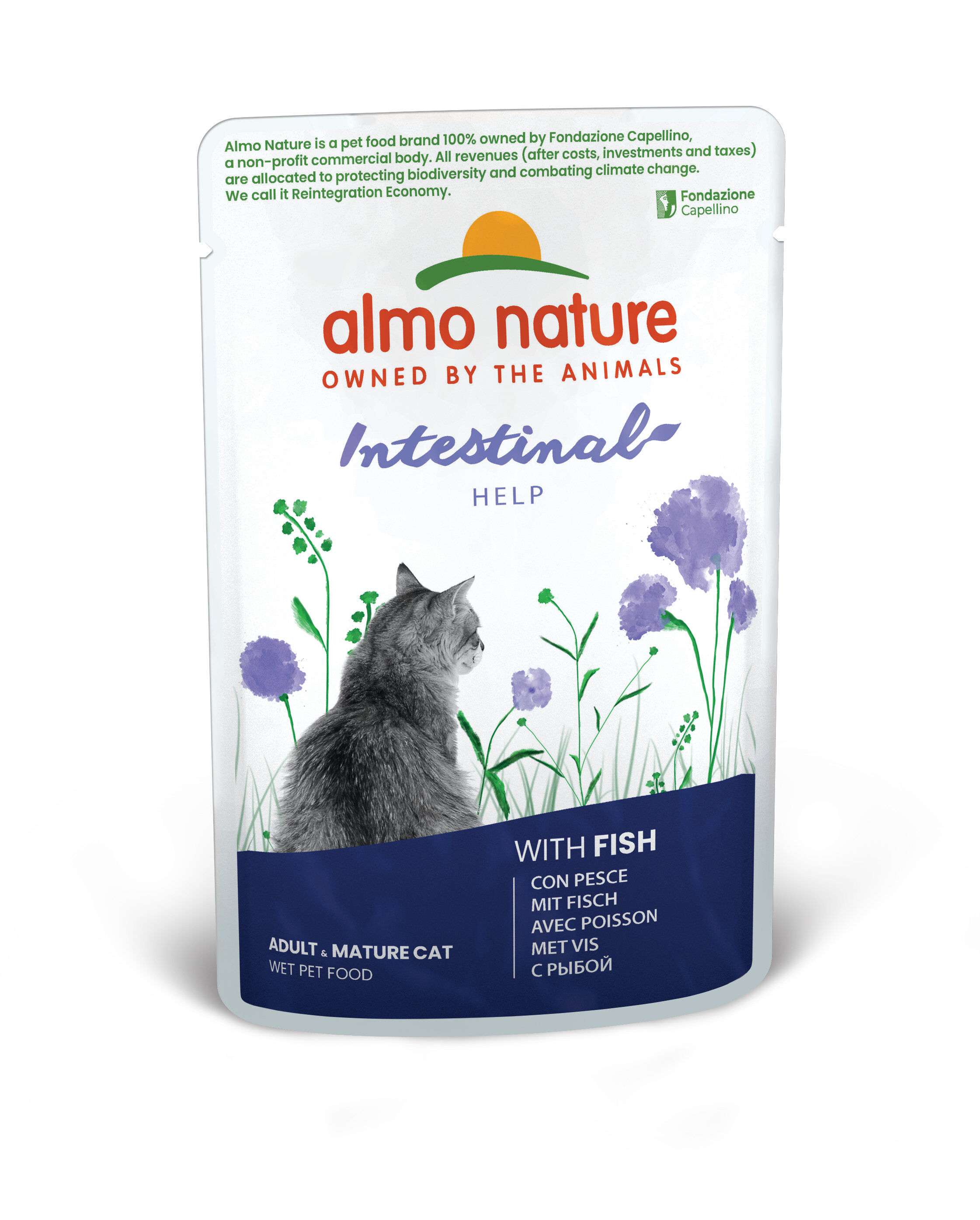 Almo Nature Holistic Fonctionnel - Sensitive Poisson - Pochon 70 Gr Image num&eacute;ro 1