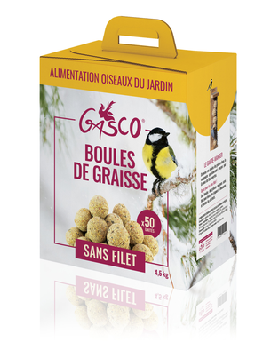 Gasco - BOULE DE GRAISSE PAR CARTON DE 50