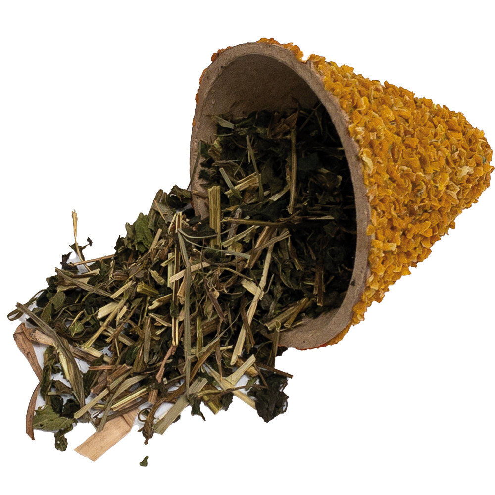 Croci - Snack Crop & Crok Naturel en C&ocirc;ne Calendula pour Rongeur Image num&eacute;ro 1