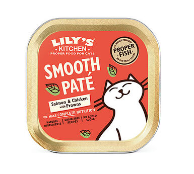 Lily's Kitchen - Barquette Terrine de Poisson pour Chats - 85g