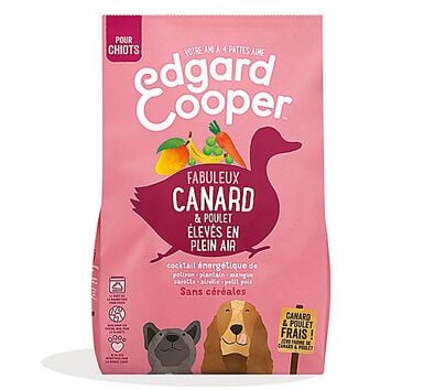 Edgard & Cooper - Croquettes au Canard et Poulet pour Chiot