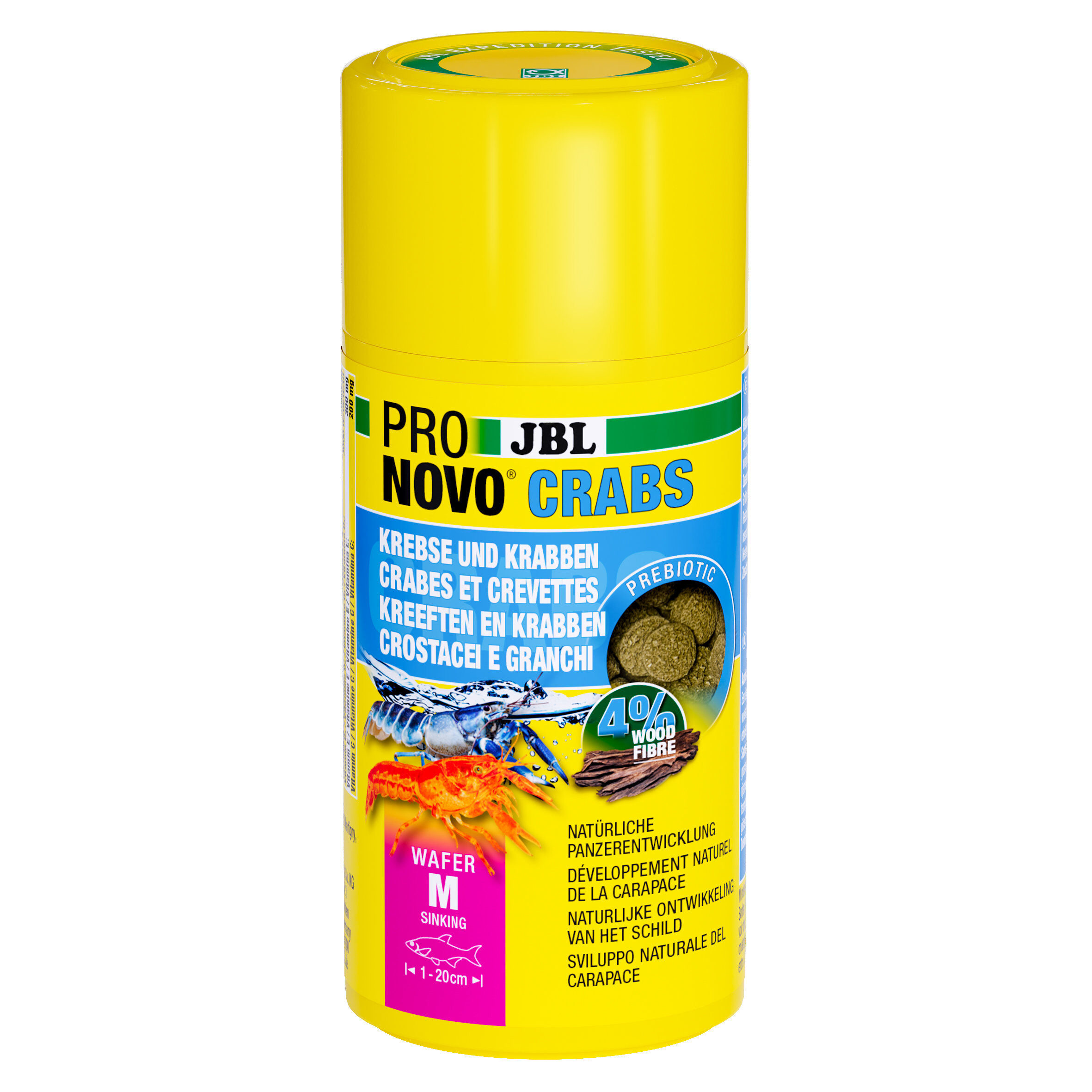 JBL - Pastilles Pronovo CRABS WAFER pour Crustac&eacute;s - 100ml Image num&eacute;ro 1