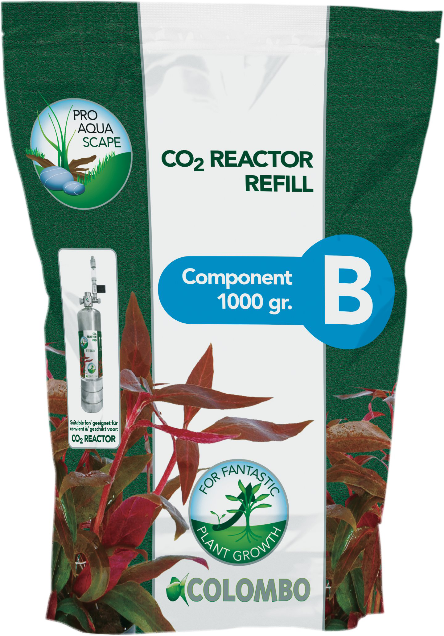 Colombo - Recharge pour Kit CO2 Reactor Refill B - 1000g Image num&eacute;ro 1