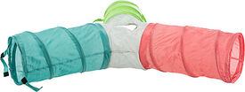 Trixie - Tunnel de jeu 4 sorties extensible lapins nains - 3x 18x47 cm