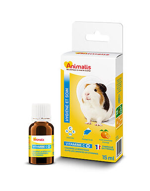 Animalis - Vitamines C pour Cochon d'Inde - 15ml