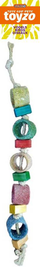 Toyzo - Jouets Perroquet Blocs & Disques - 44cm Image num&eacute;ro 1
