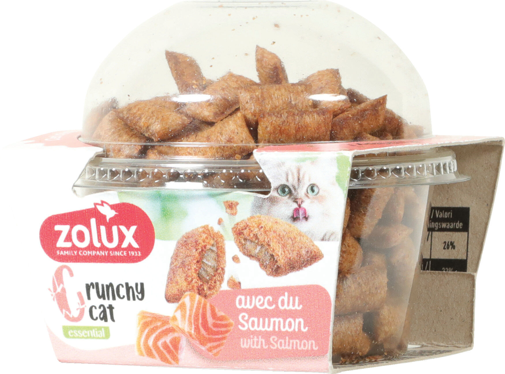 Zolux - Friandises Crunchy au Saumon pour Chats - 80g Image num&eacute;ro 1