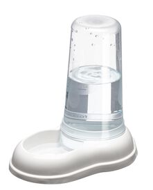 Ferplast - Distributeur Azimut 600 Eau / Nourriture pour Chiens - Blanc