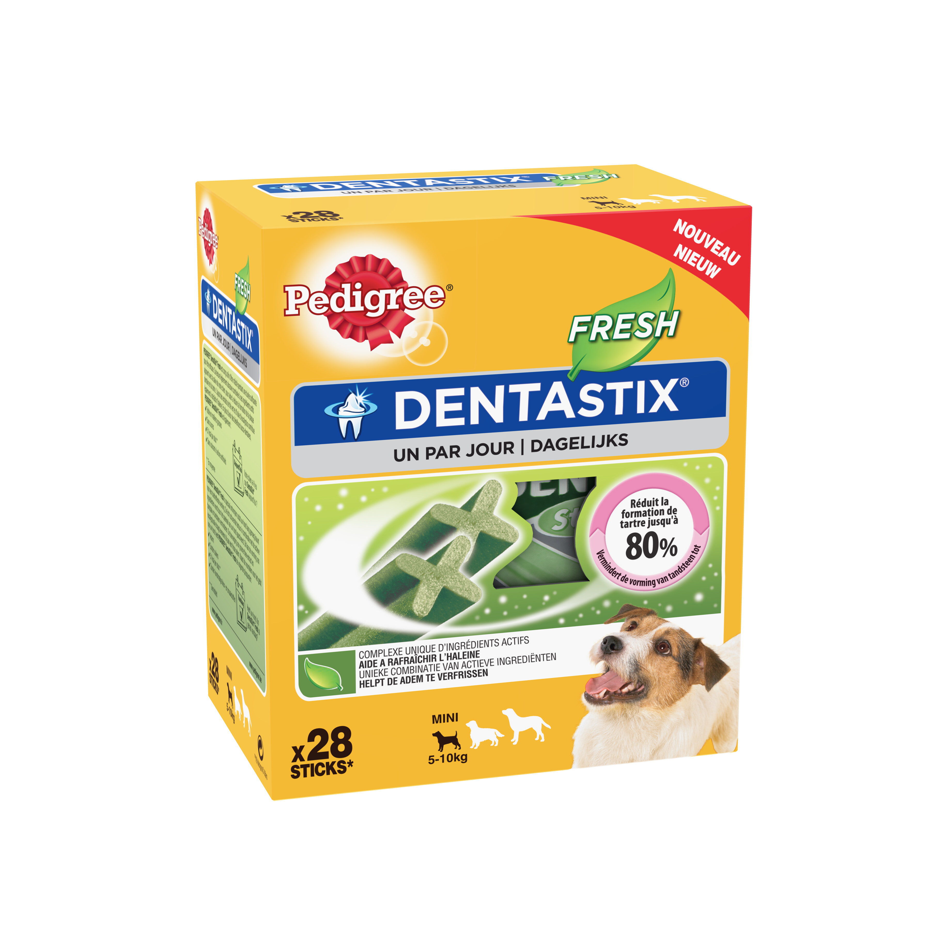 Pedigree - Friandises Dentastix Fresh pour Chien de Petit Taille - x28 Image num&eacute;ro 1