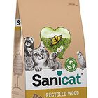 Sanicat - Litière Naturelle absorbante Multipet de Bois Recyclé pour Chat et Rongeur - 20L image number null