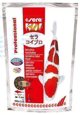 Sera - Aliment Composé Couleurs Koi Professional Spirulina pour Koï - 1Kg