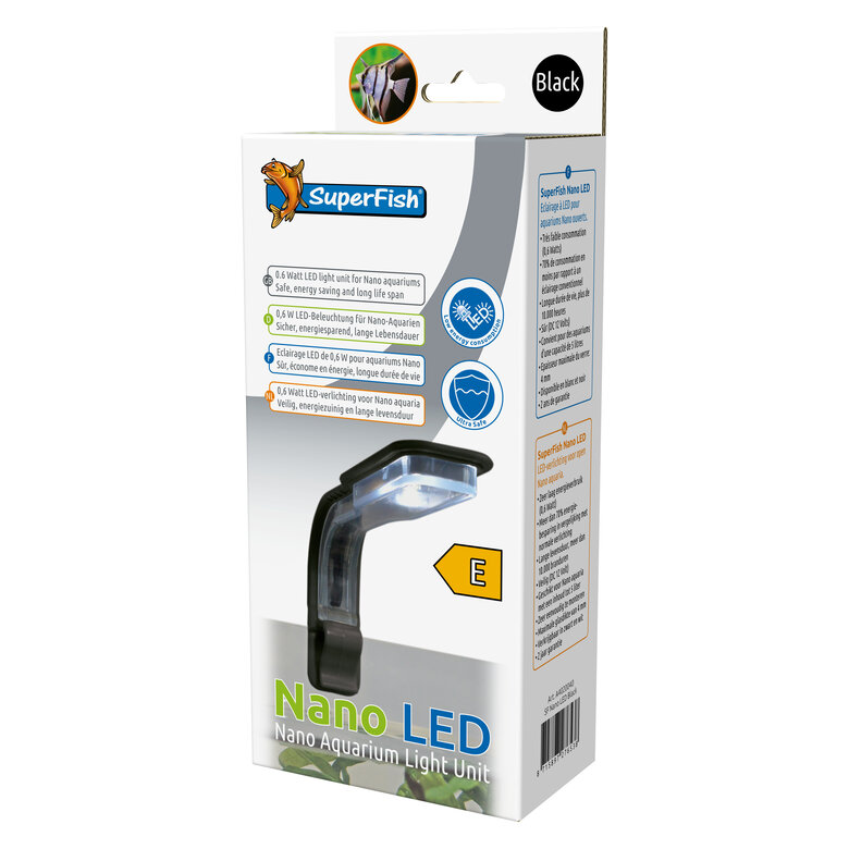 Superfish - Eclairage Nano Led Noir pour Aquarium - 23cm Image numéro 3 Superfish - Eclairage Nano Led Noir pour Aquarium - 23cm Image numéro 3