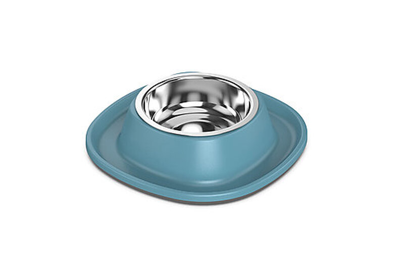 Animalis - Gamelle en Inox Soft Bleu pour Chat - S image number null