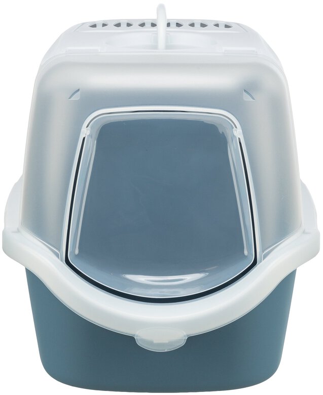 Trixie - MAISON DE TOILETTE Vico Open Top, 40 × 40 × 56 cm, bleu-gris/blanc Image numéro 2 Trixie - MAISON DE TOILETTE Vico Open Top, 40 × 40 × 56 cm, bleu-gris/blanc Image numéro 2