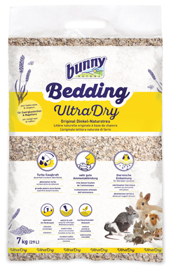 BunnyNature - Litière naturelle épeautre Bedding Ultra Dry - 29 l