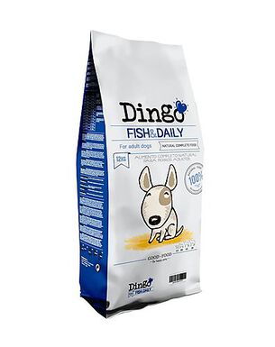 Dingo - Croquettes Dingo Fish & Daily Poisson pour Chien - 12Kg