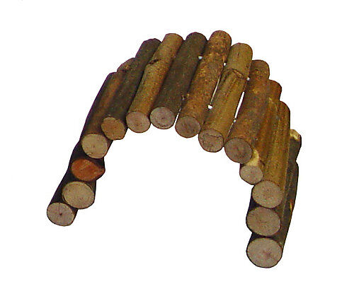 Rongis - Pont Flexible en Bois pour Hamster et Souris - 22cm Image num&eacute;ro 1