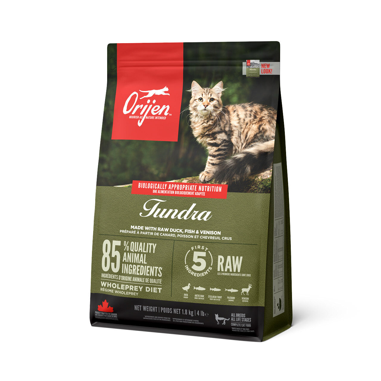 Orijen - Croquettes Tundra pour Chat - 1,8Kg Image num&eacute;ro 1