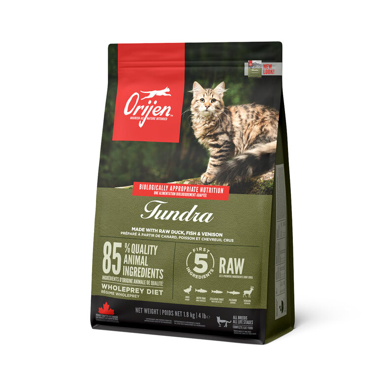 Orijen - Croquettes Tundra pour Chat - 1,8Kg Image numéro 1 Orijen - Croquettes Tundra pour Chat - 1,8Kg Image numéro 1